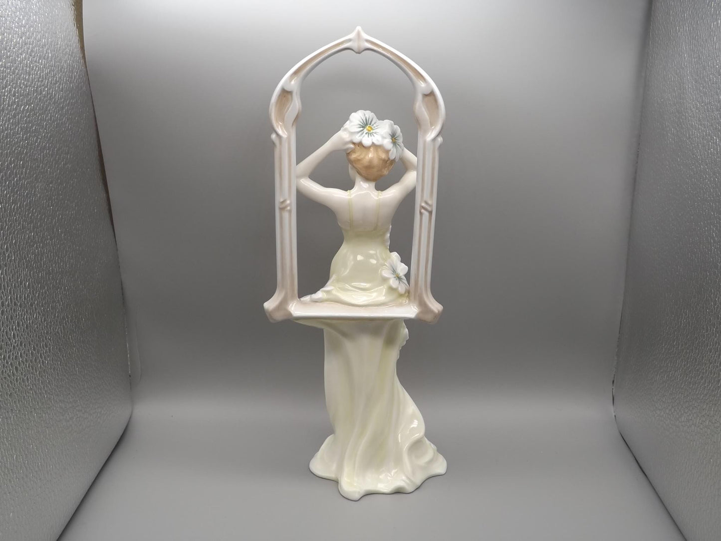 Vintage Royal Doulton Figurine: Art Nouveau "Winter Festival" Limited Edition
