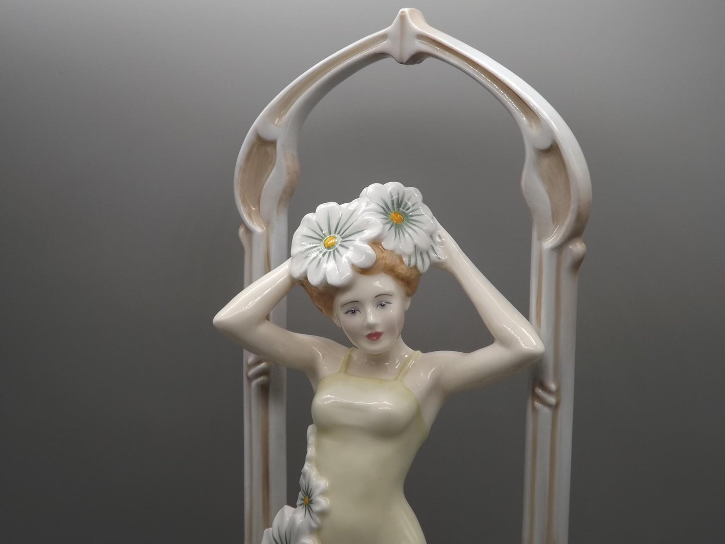 Vintage Royal Doulton Figurine: Art Nouveau "Winter Festival" Limited Edition