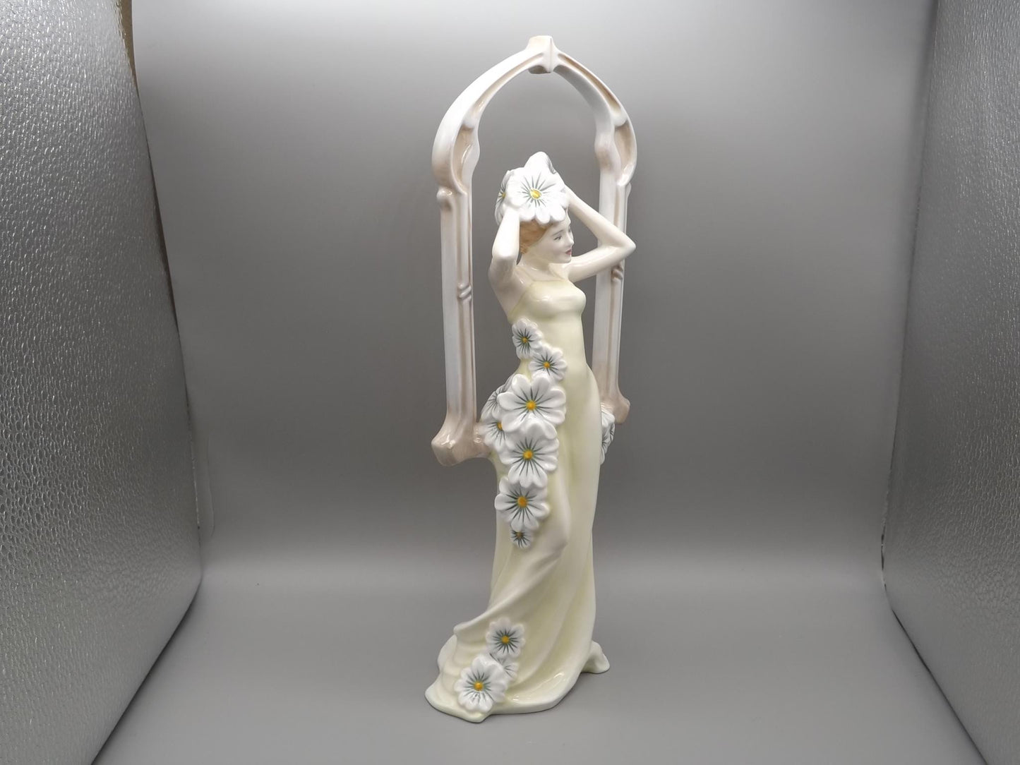 Vintage Royal Doulton Figurine: Art Nouveau "Winter Festival" Limited Edition
