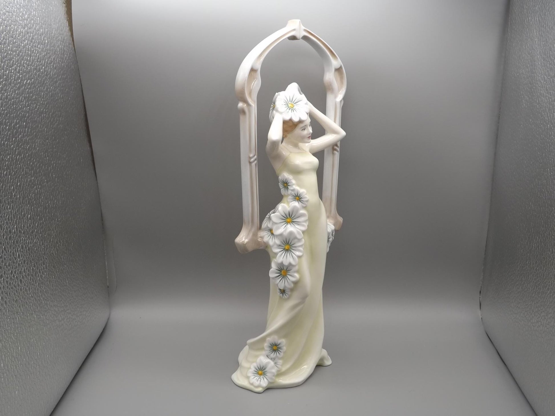 Vintage Royal Doulton Figurine: Art Nouveau "Winter Festival" Limited Edition