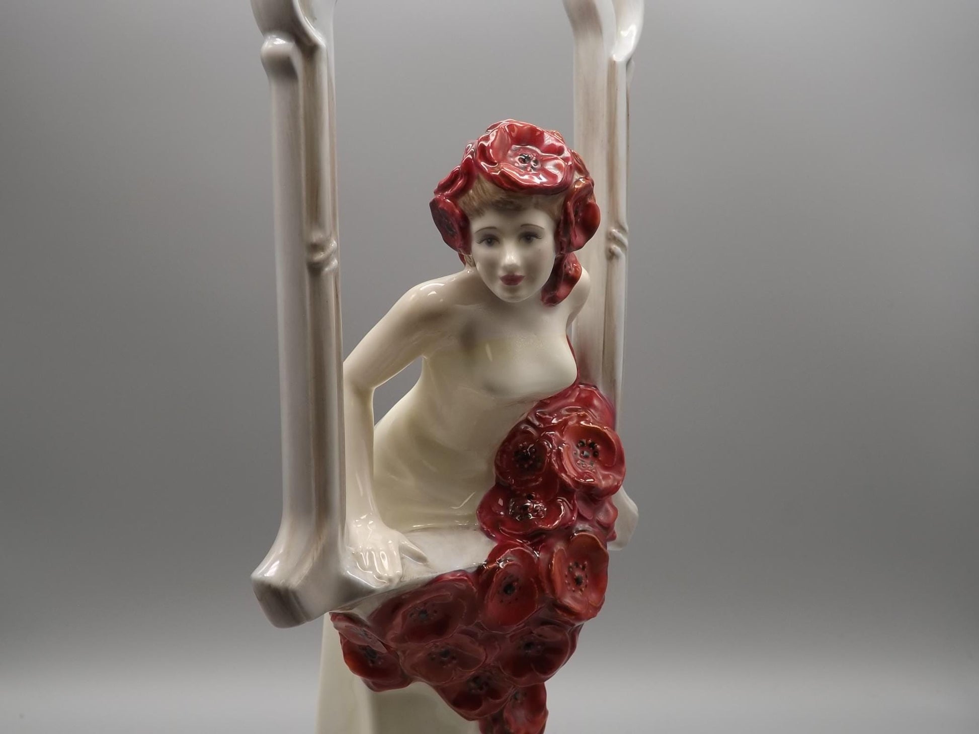 Vintage Royal Doulton Figurine: Art Nouveau "Autumn Harvest" Limited Edition