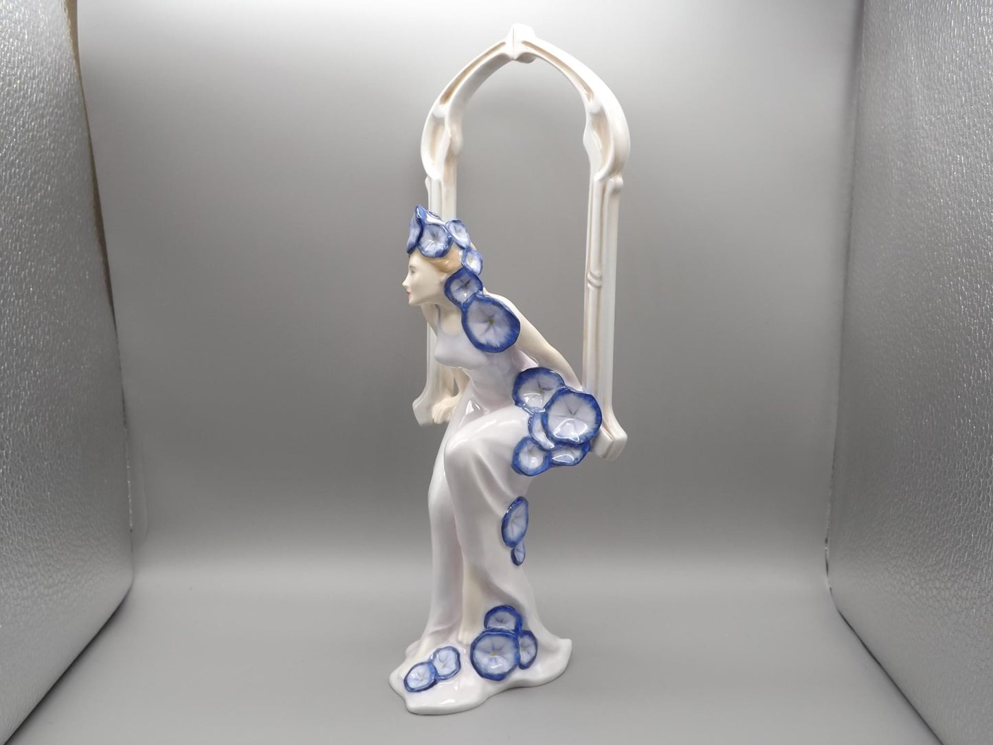 Vintage Royal Doulton Art Nouveau Figurine: "Summer Bouquet" Limited Edition