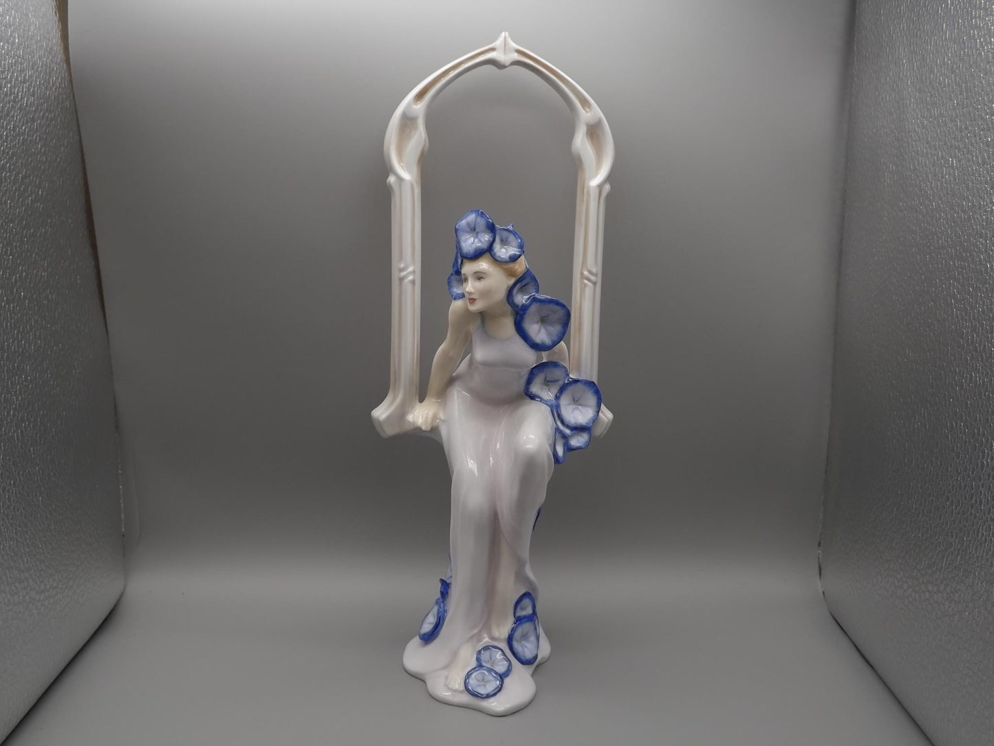 Vintage Royal Doulton Art Nouveau Figurine: "Summer Bouquet" Limited Edition