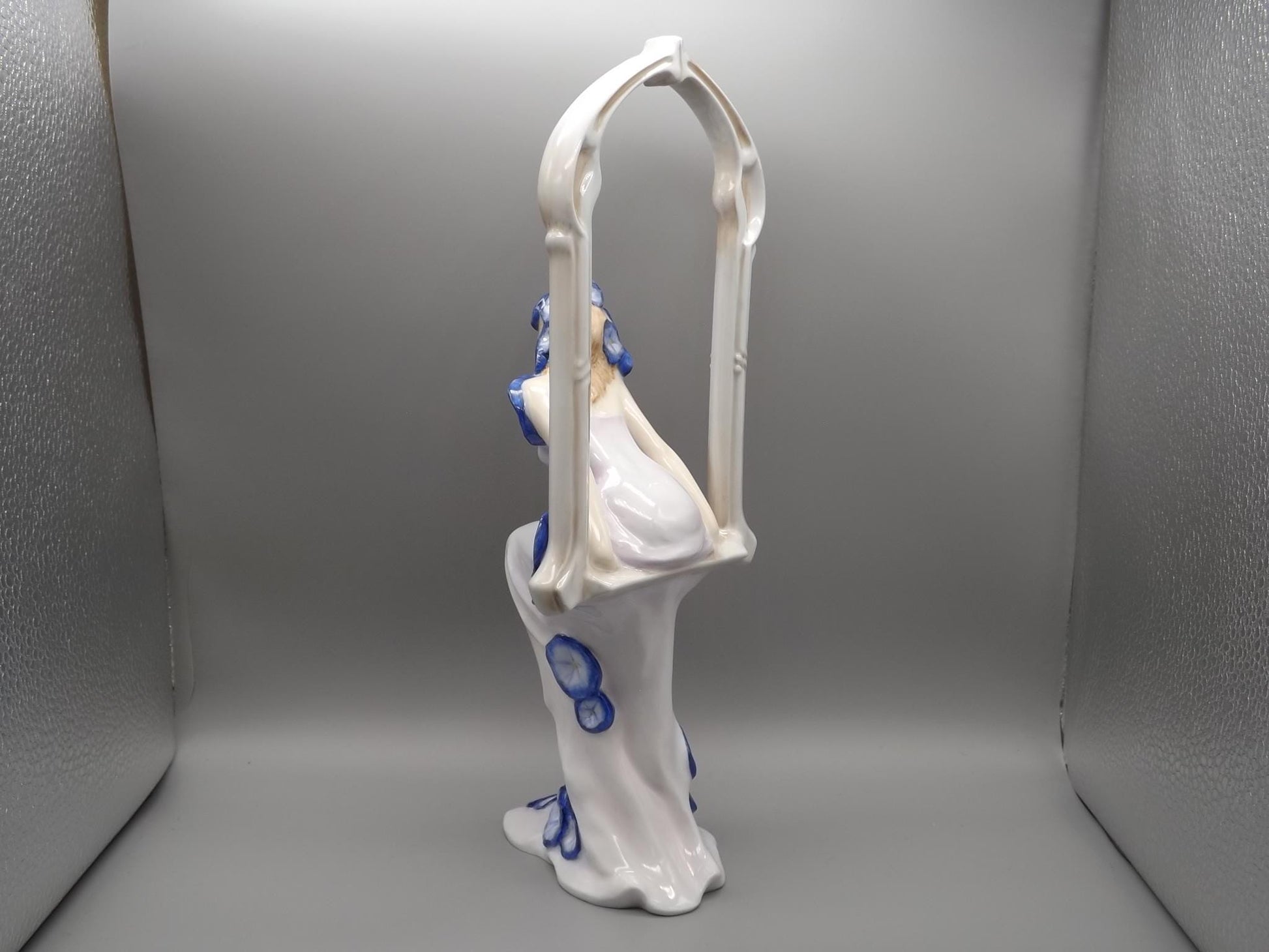 Vintage Royal Doulton Art Nouveau Figurine: "Summer Bouquet" Limited Edition