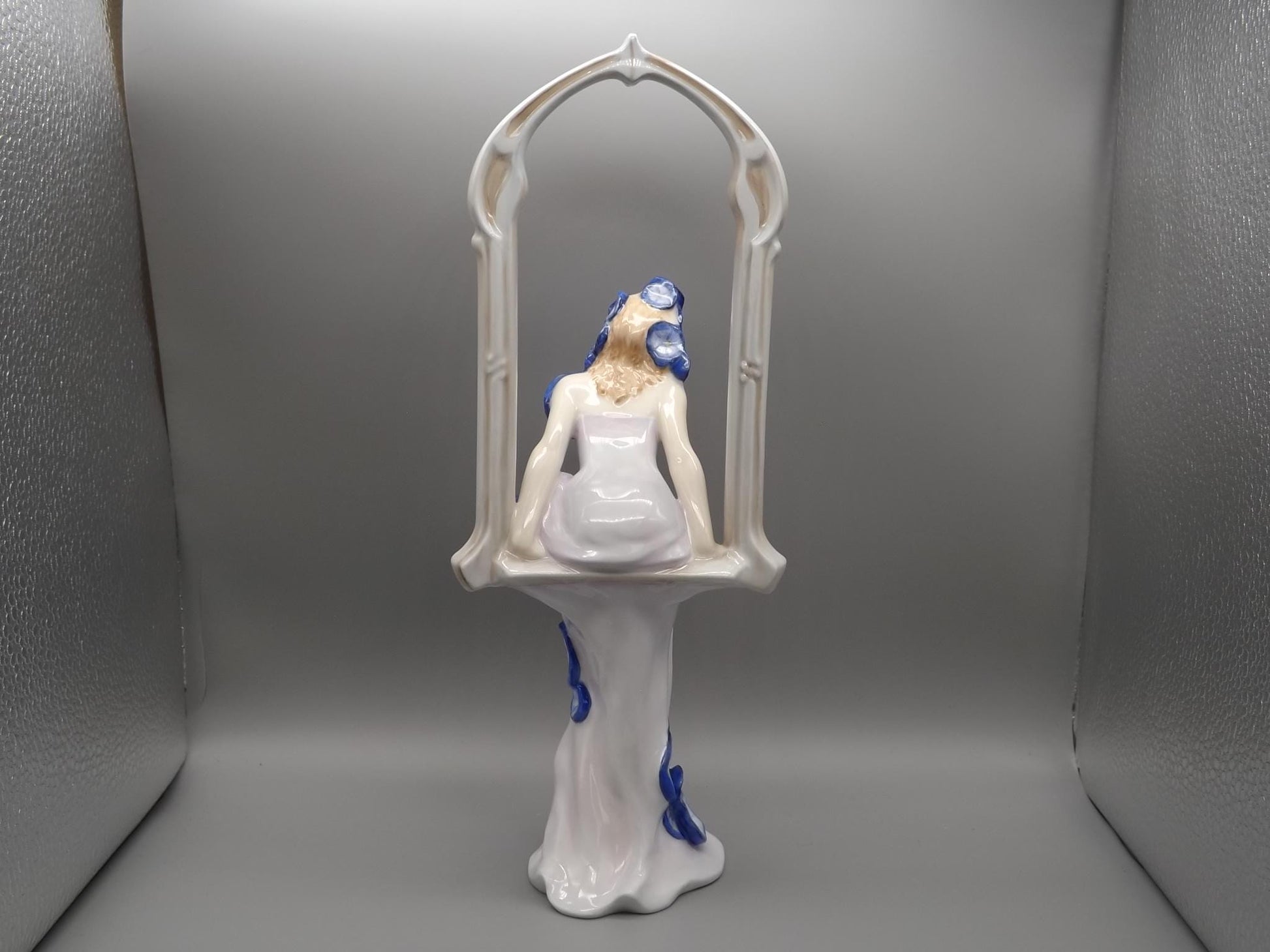 Vintage Royal Doulton Art Nouveau Figurine: "Summer Bouquet" Limited Edition