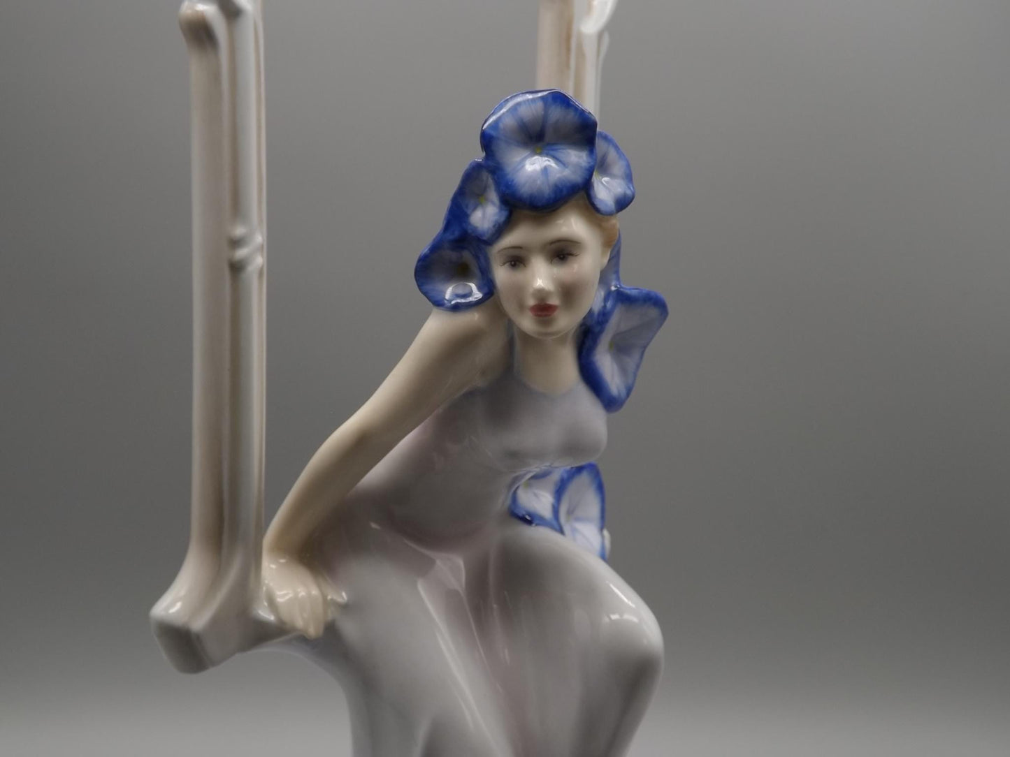 Vintage Royal Doulton Art Nouveau Figurine: "Summer Bouquet" Limited Edition