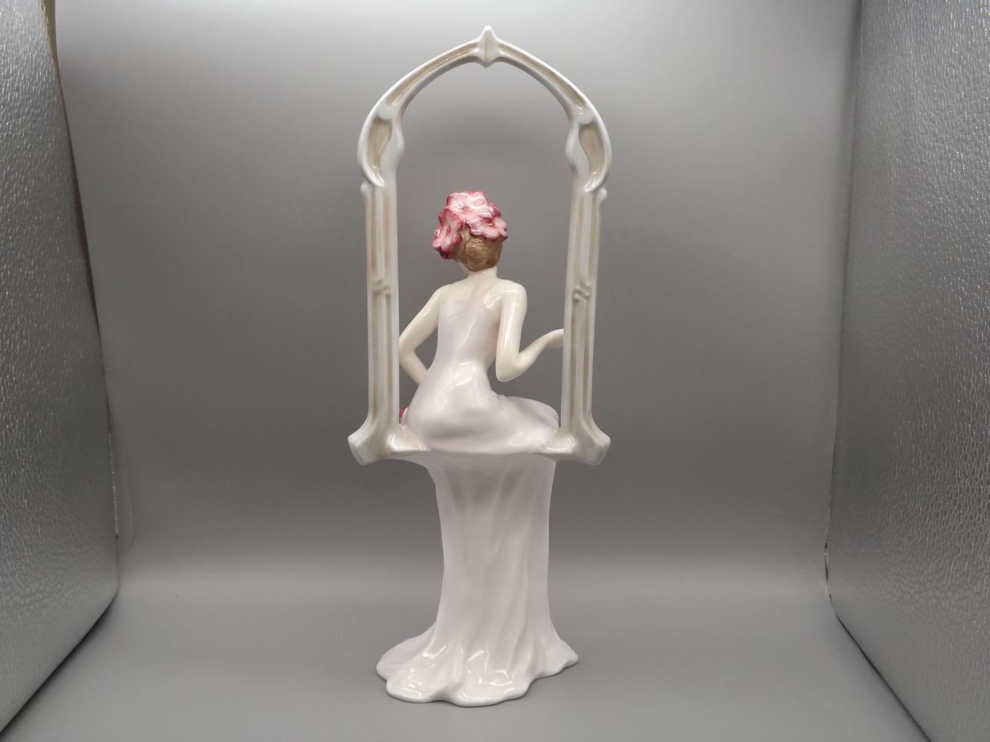 Vintage Royal Doulton "Spring Blossom" Figurine: Art Nouveau Prestige Series