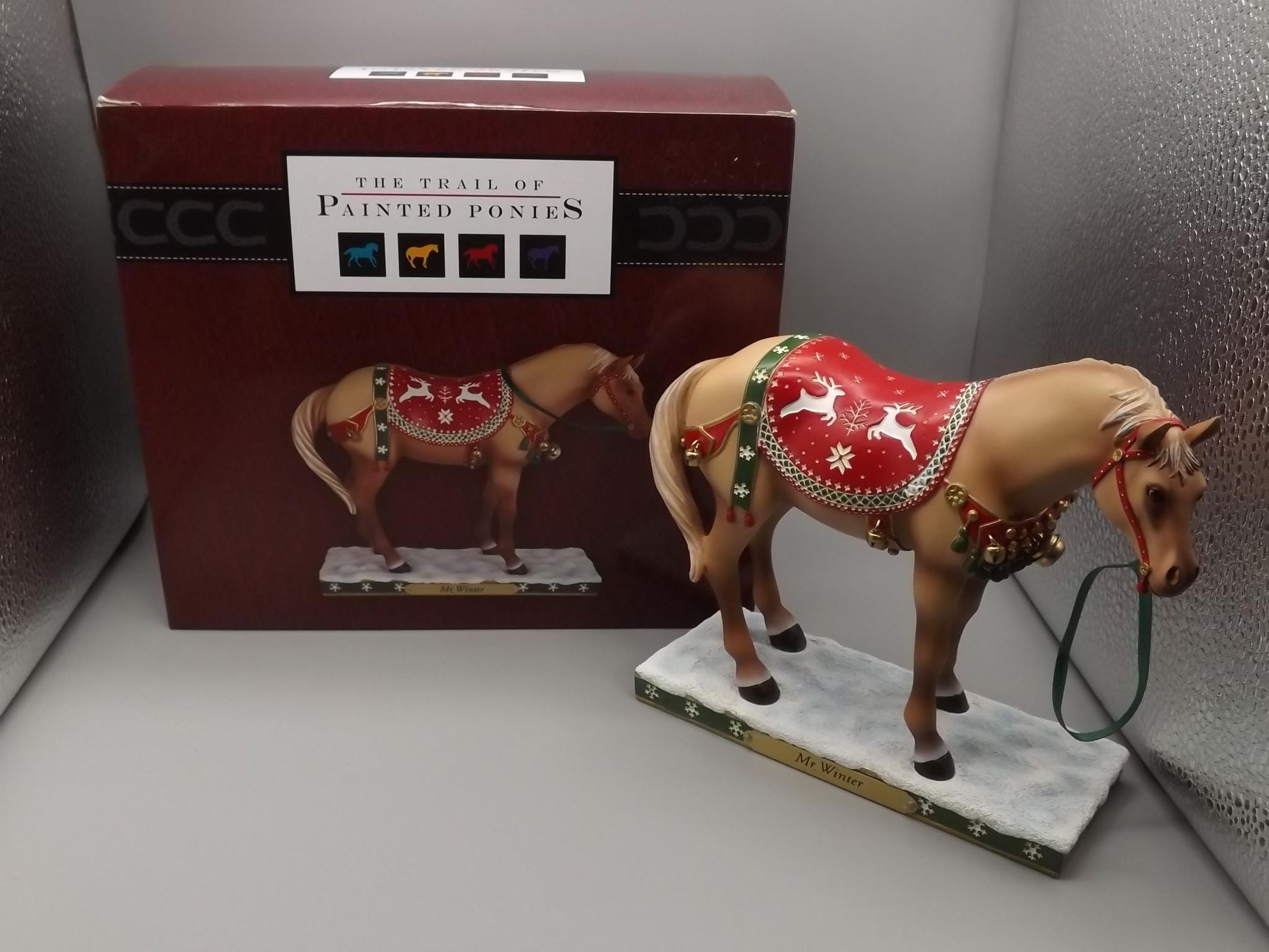 Vintage Trail of Painted Ponies "Mr. Winter" Figurine - Edition 1E/670 (with original box)