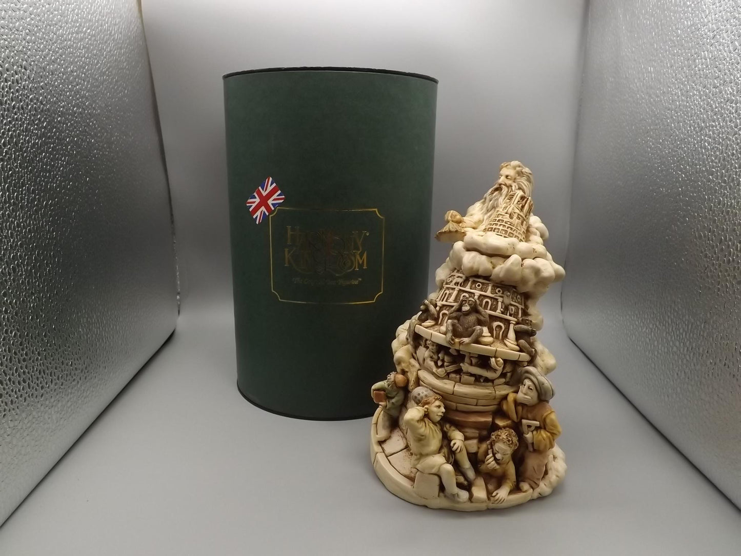 Harmony Kingdom Babbling Heights Box Figurine - Tower of Babel (2001)