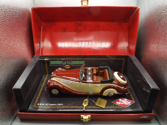 Vintage Guiloy 1937 BMW 327 Cabrio Diecast Model Car (1:18 Scale)