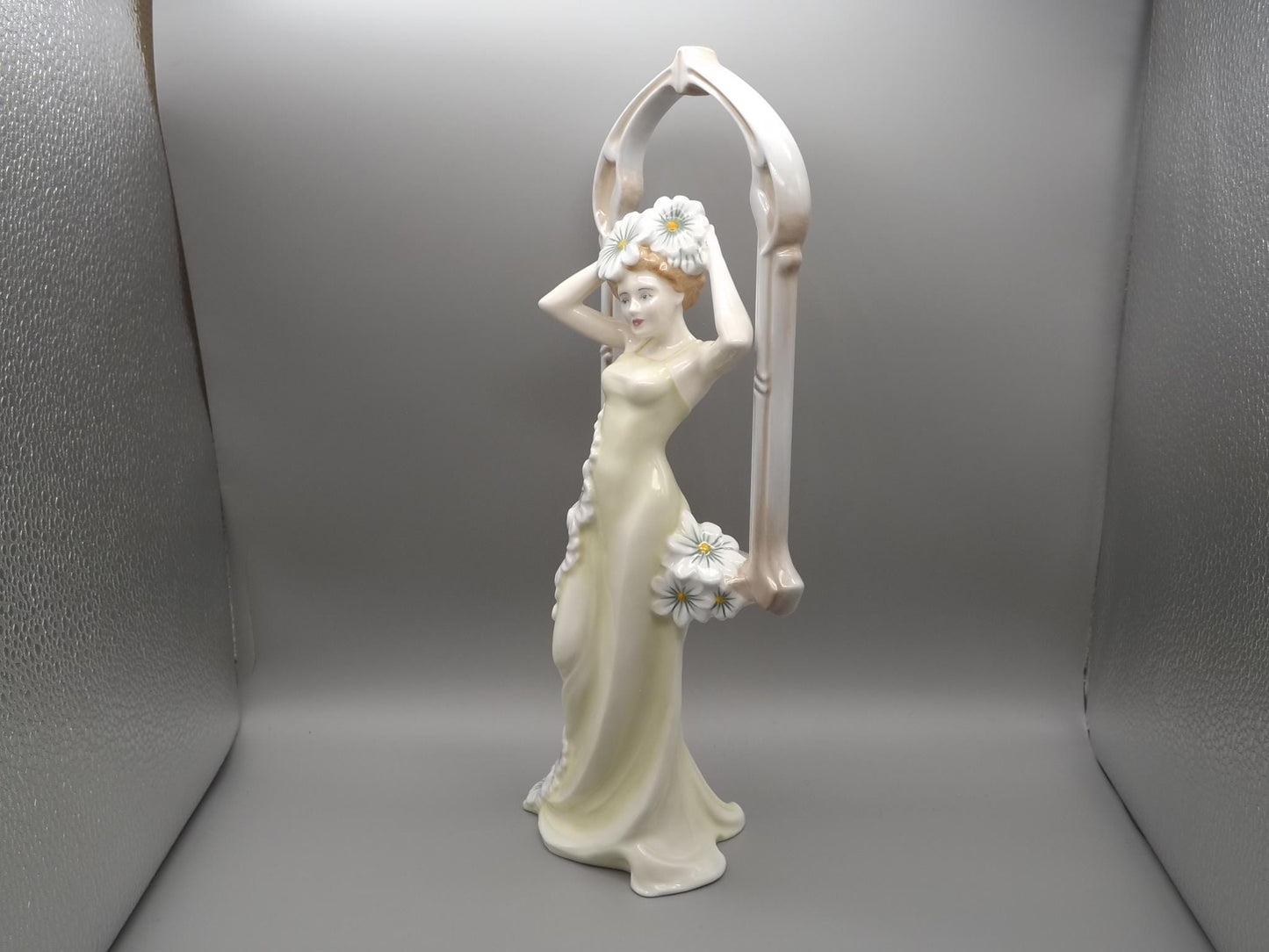Vintage Royal Doulton Figurine: Art Nouveau "Winter Festival" Limited Edition