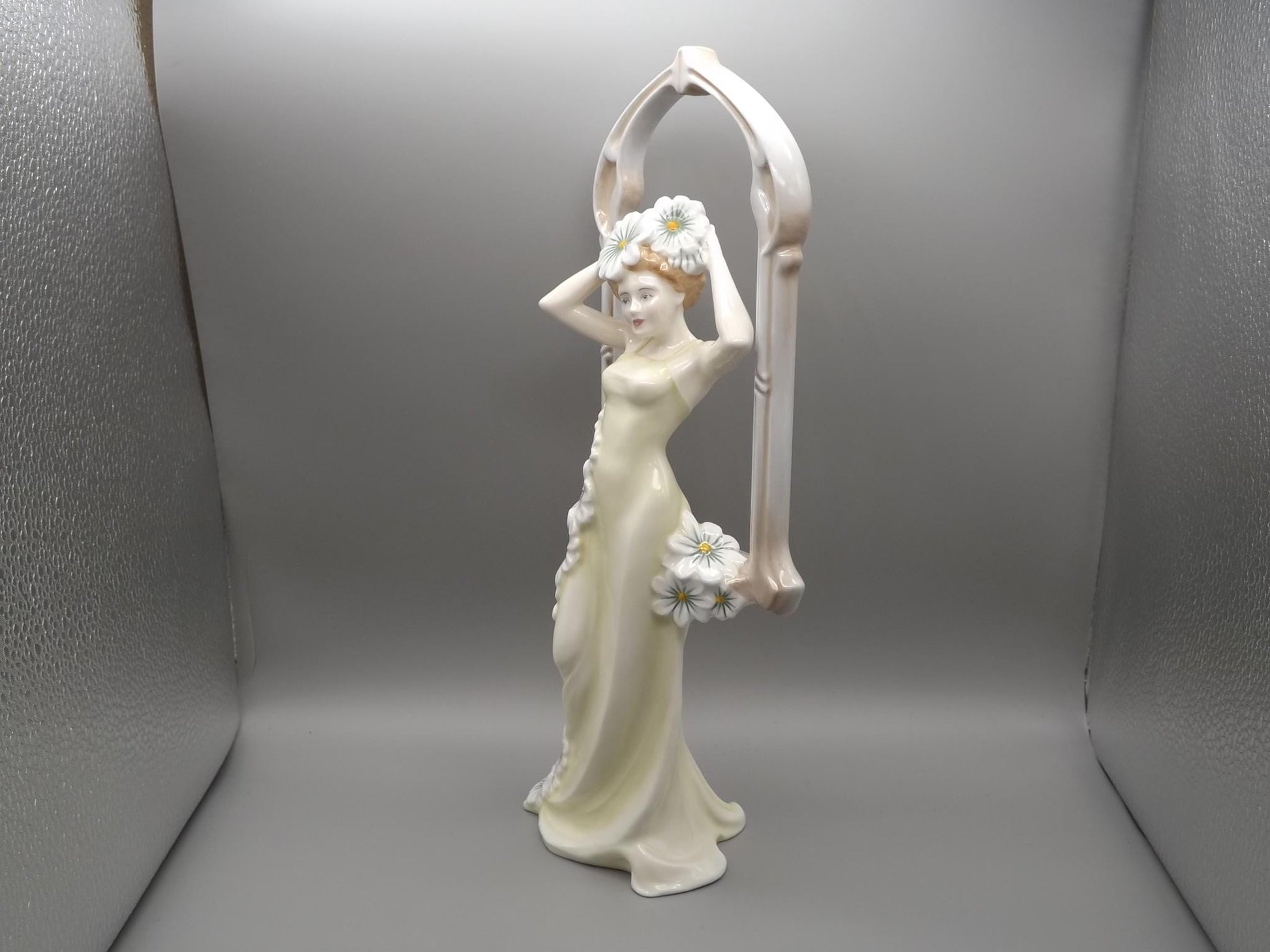 Vintage Royal Doulton Figurine: Art Nouveau "Winter Festival" Limited Edition