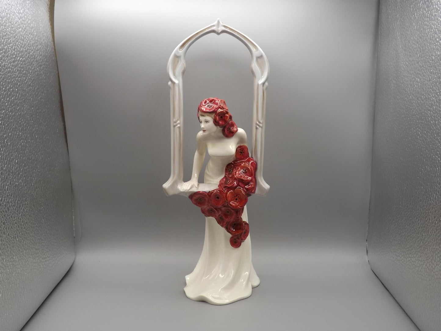 Vintage Royal Doulton Figurine: Art Nouveau "Autumn Harvest" Limited Edition