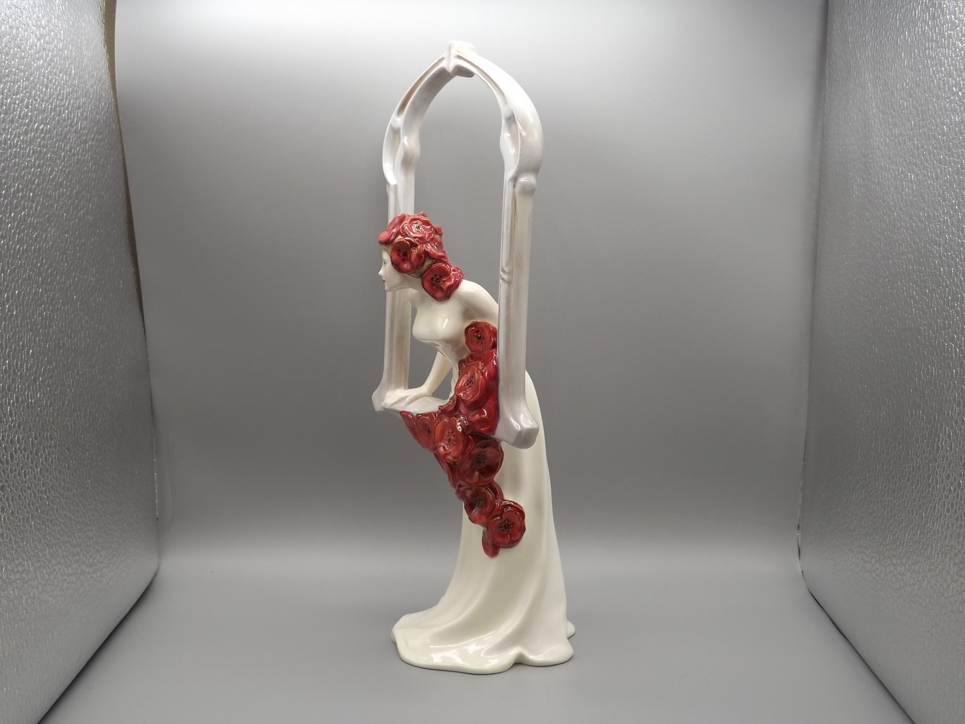 Vintage Royal Doulton Figurine: Art Nouveau "Autumn Harvest" Limited Edition