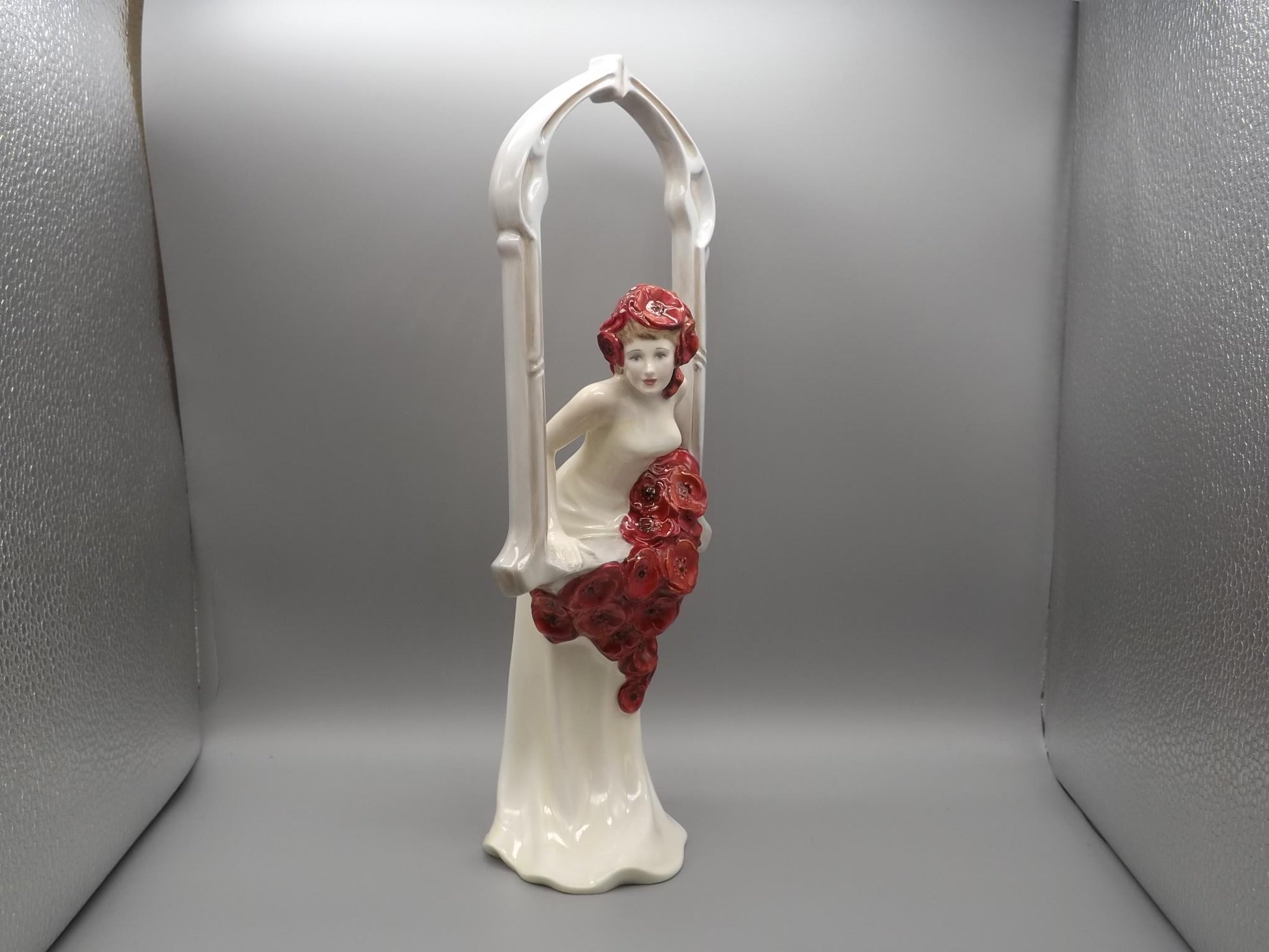 Vintage Royal Doulton Figurine: Art Nouveau "Autumn Harvest" Limited Edition
