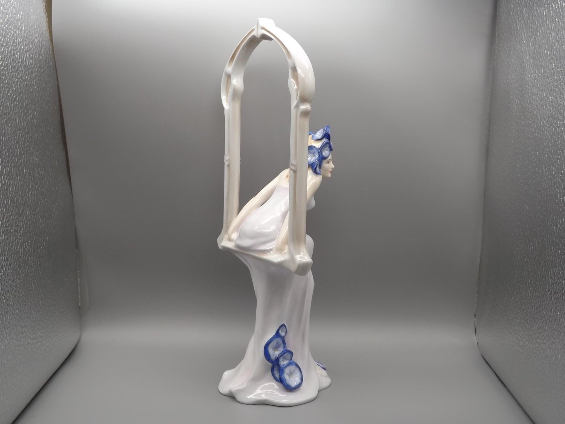 Vintage Royal Doulton Art Nouveau Figurine: "Summer Bouquet" Limited Edition