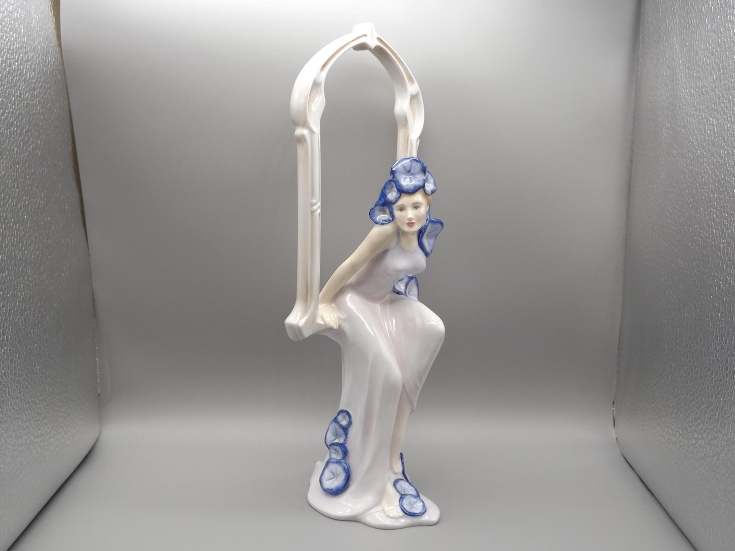 Vintage Royal Doulton Art Nouveau Figurine: "Summer Bouquet" Limited Edition
