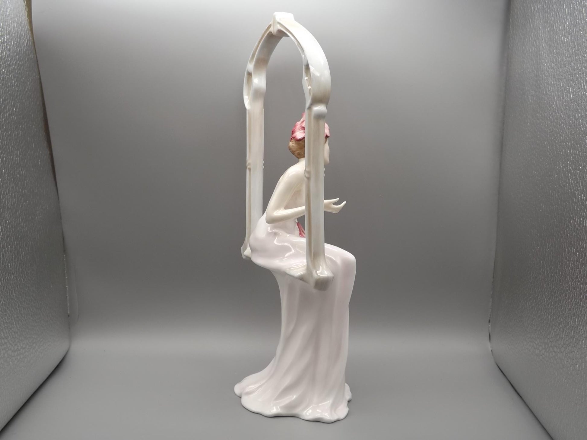 Vintage Royal Doulton "Spring Blossom" Figurine: Art Nouveau Prestige Series