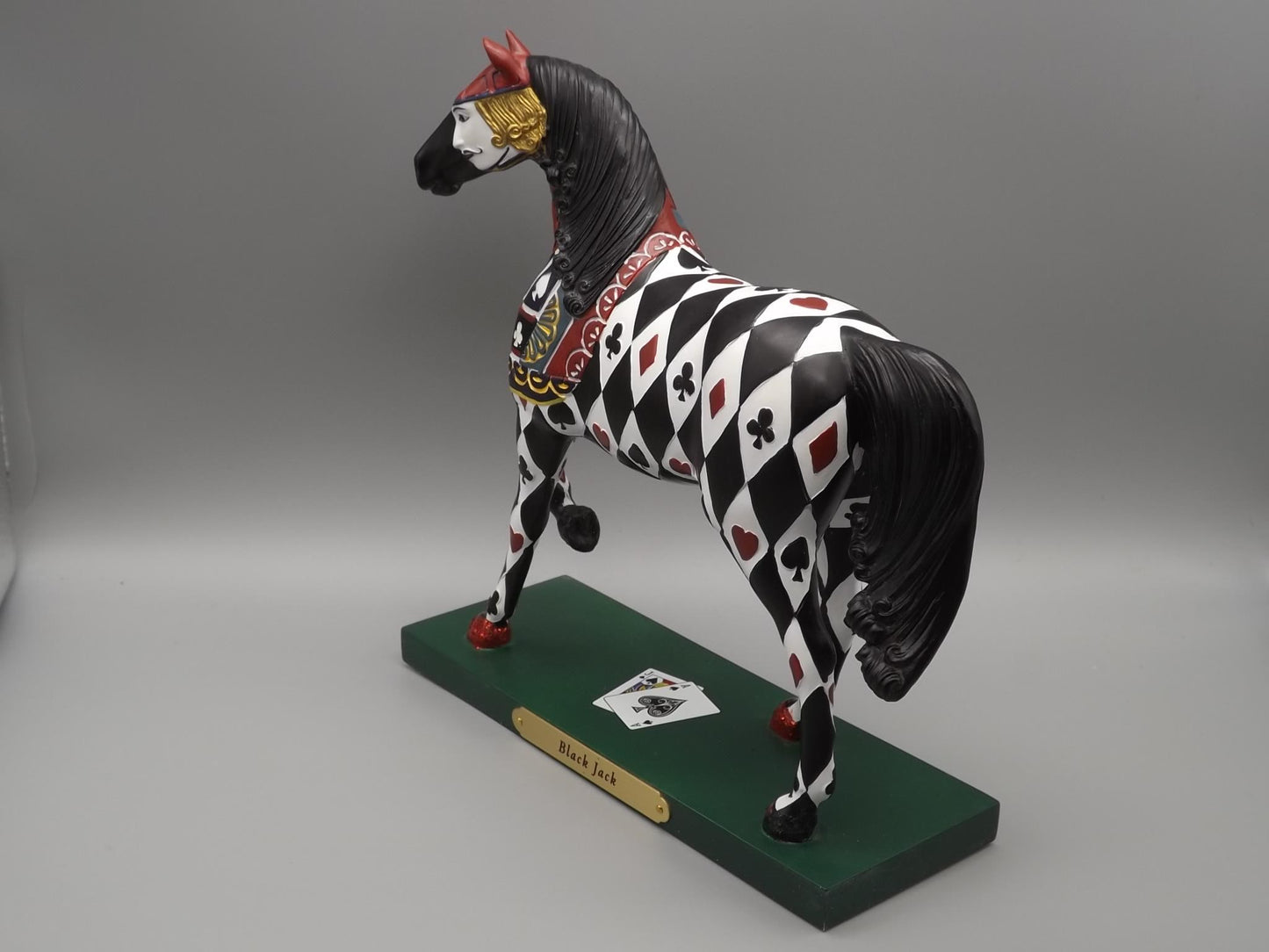 Vintage Trail of Painted Ponies Figurine: Black Jack, Edition 1E/1589 (Original Box)