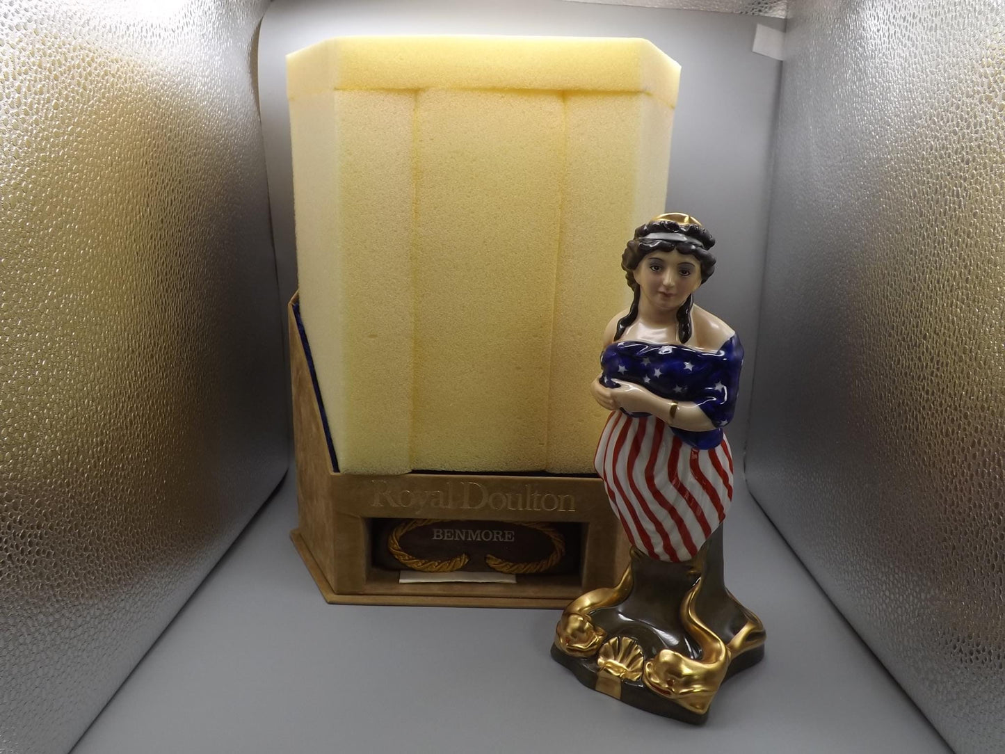 Vintage Royal Doulton Benmore Figurine: Ships Figureheads Series, Limited Edition