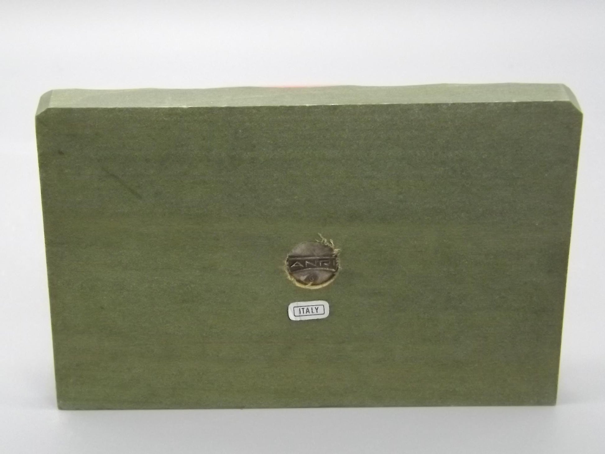 Vintage Anri Winter Diorama: Hand Carved Wood Figurine Backdrop