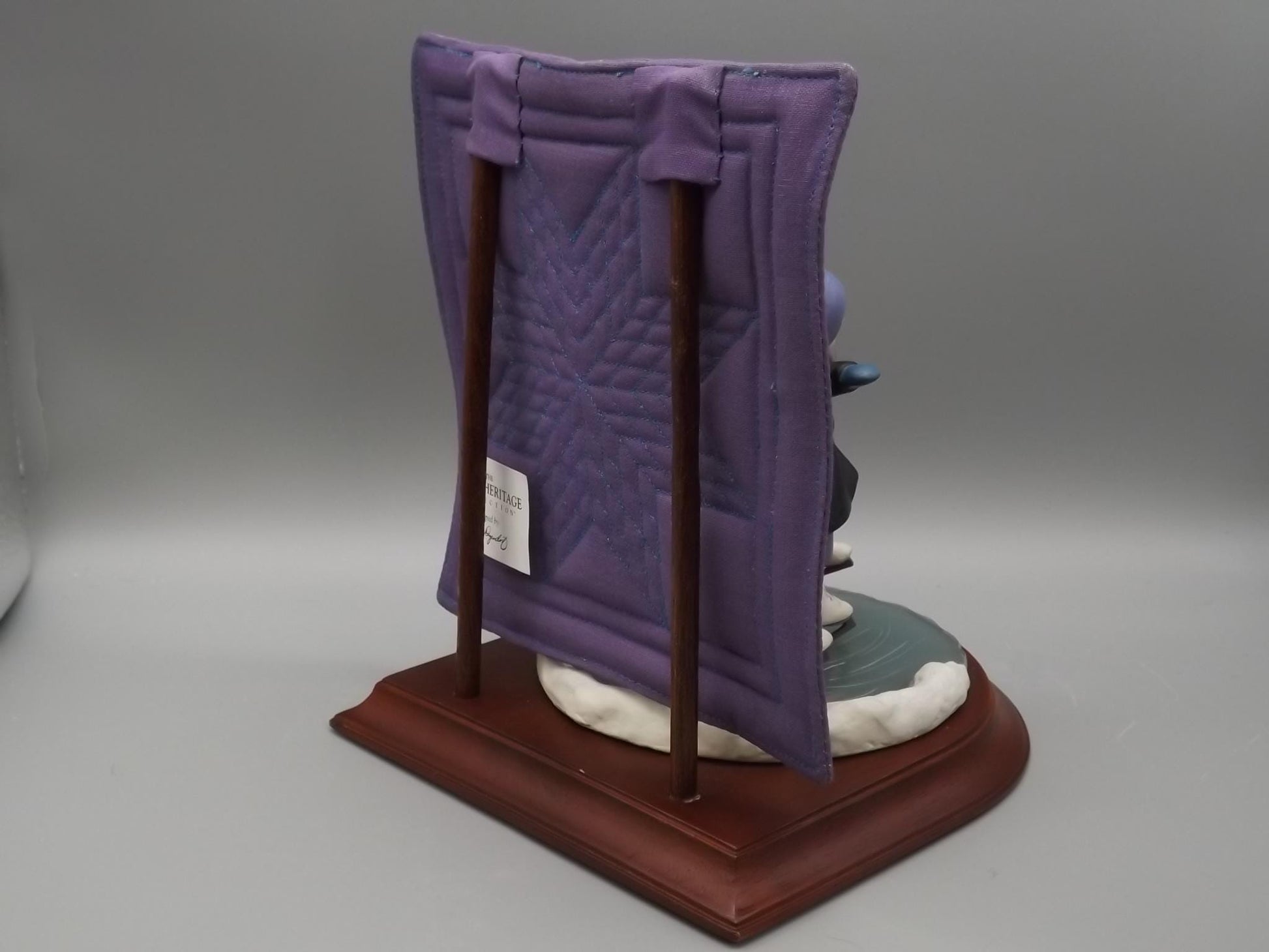 Vintage Willits Amish Figurine: Winter Fun, Martha and Lizzie