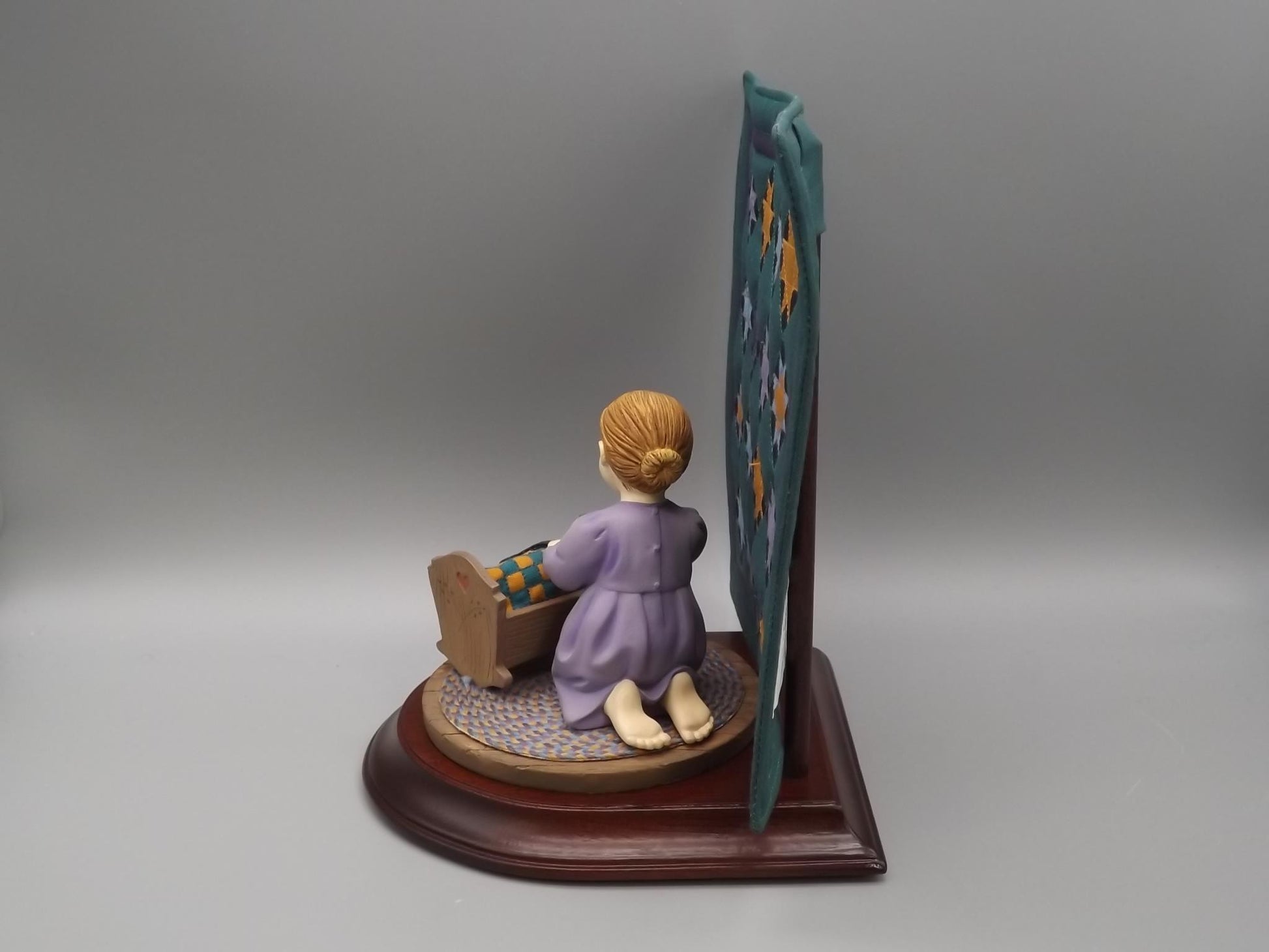 Vintage Willits Amish Heritage Figurine: "Caroline" Tucking Doll