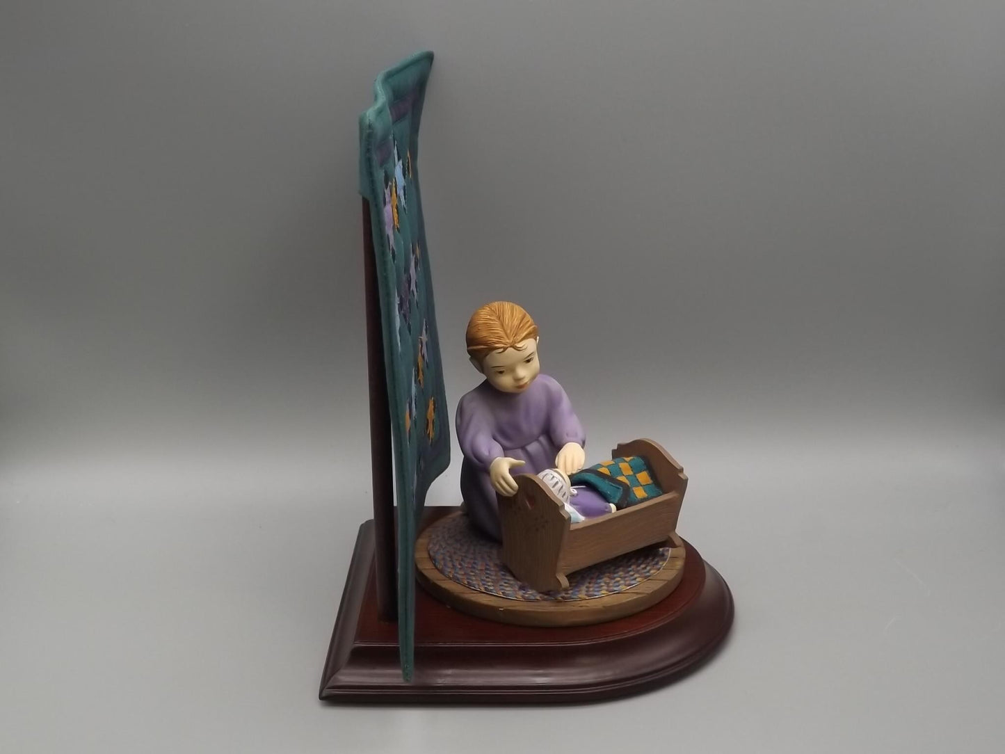 Vintage Willits Amish Heritage Figurine: "Caroline" Tucking Doll