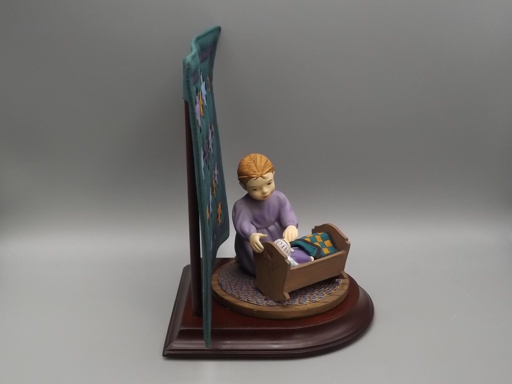 Vintage Willits Amish Heritage Figurine: "Caroline" Tucking Doll