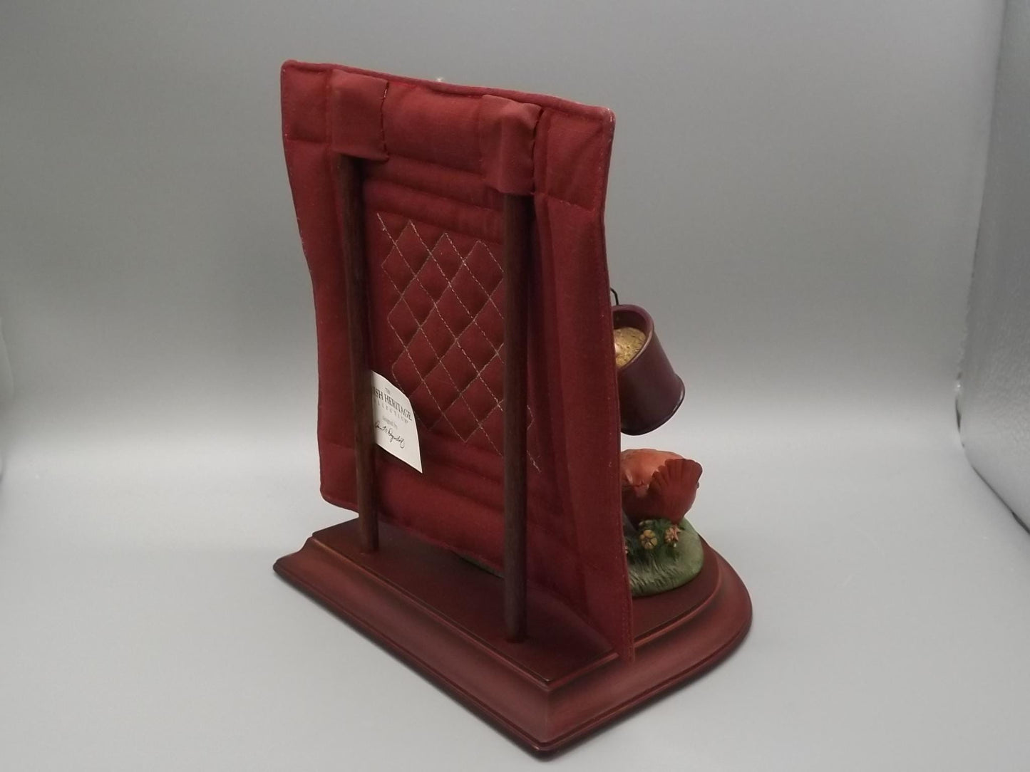 Vintage 1994 Willits Amish Figurine: "Feeding the Chickens"