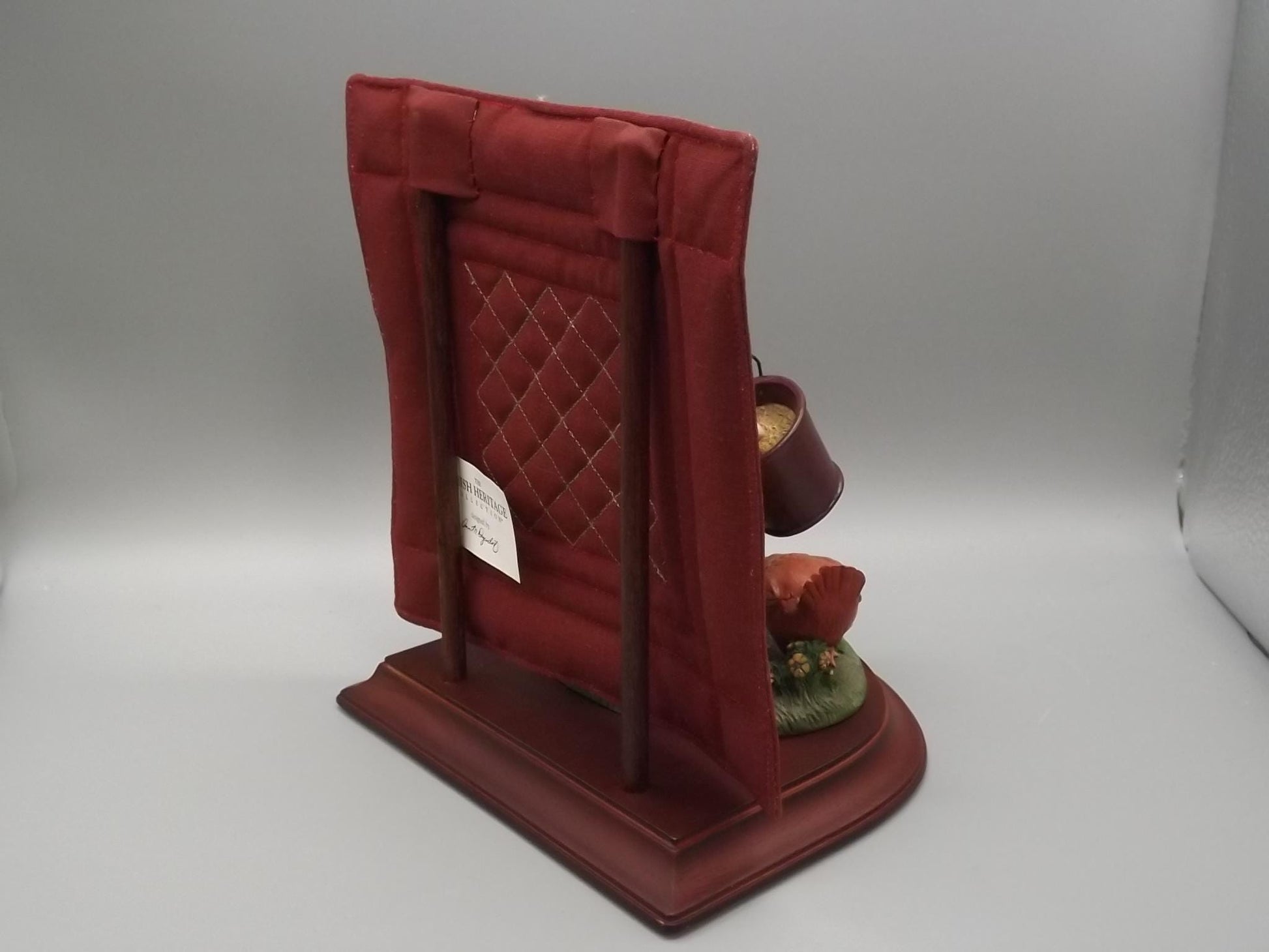 Vintage 1994 Willits Amish Figurine: "Feeding the Chickens"