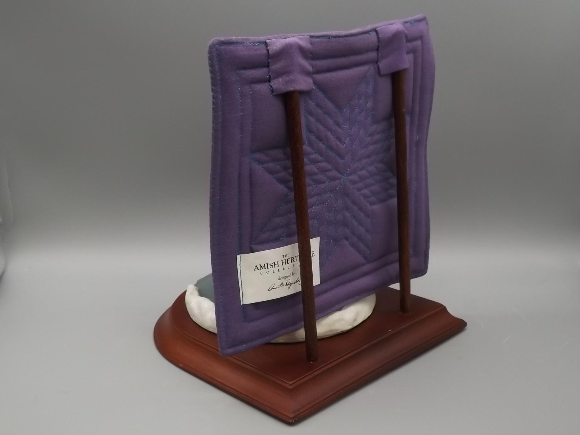 Vintage Willits Amish Figurine: Winter Fun, Martha and Lizzie