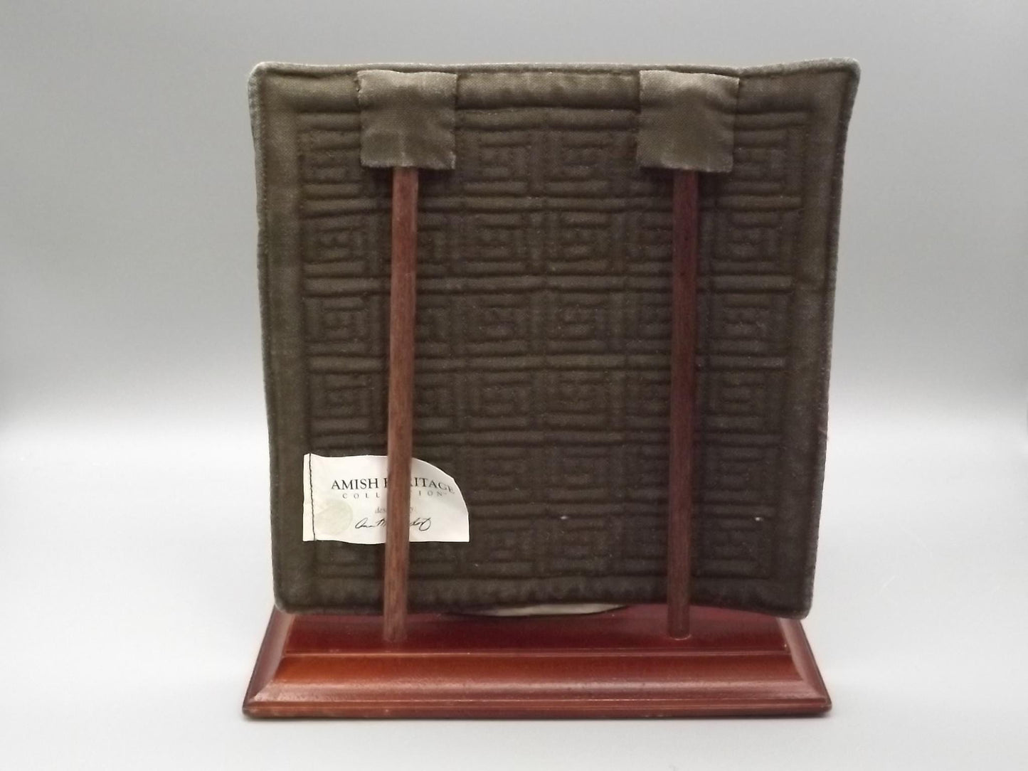 Vintage Willits Amish Figurine: Sledding Together, First Issue