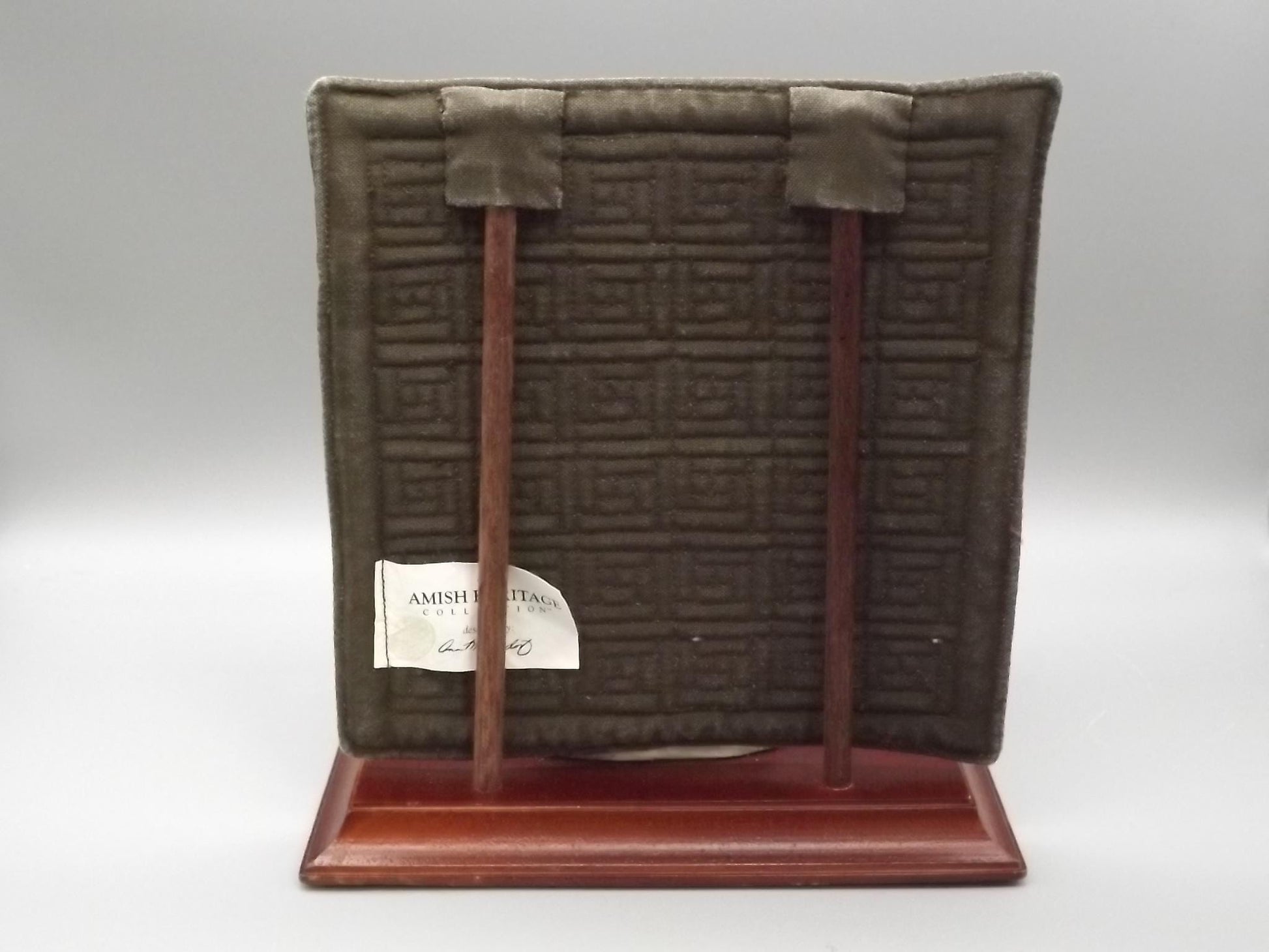 Vintage Willits Amish Figurine: Sledding Together, First Issue