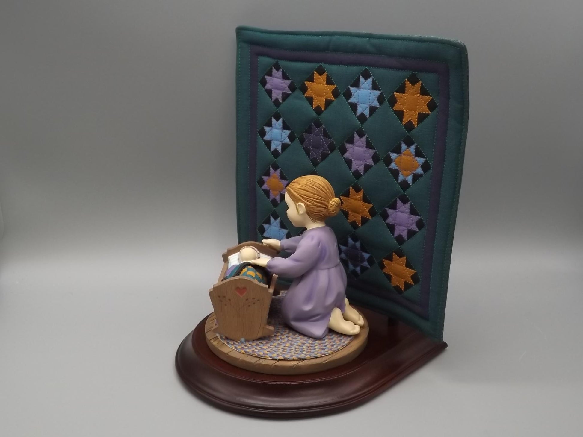 Vintage Willits Amish Heritage Figurine: "Caroline" Tucking Doll