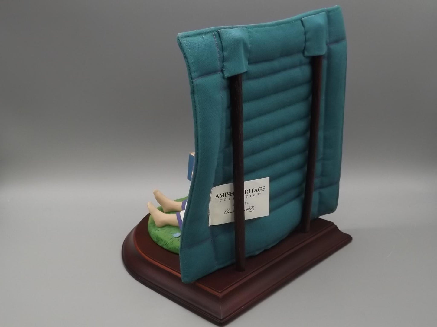 Vintage Willits Amish Figurine: "Sarah and Maggie" Reading