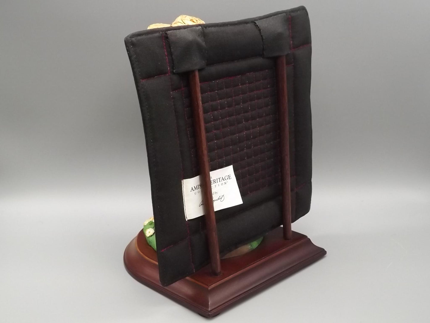 Vintage Willits Amish Figurine: "Aaron and Caleb" Boy with Dog