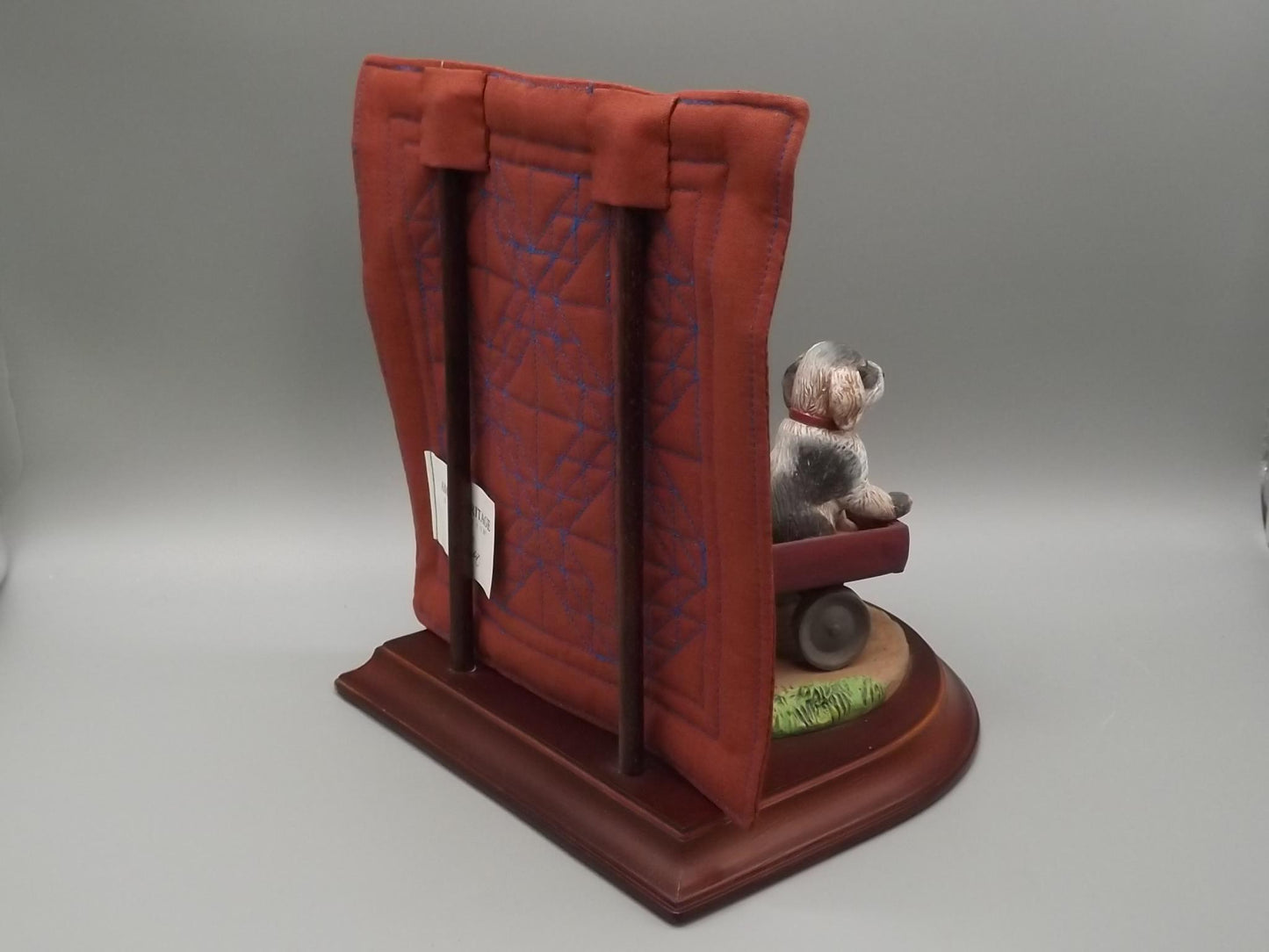 Vintage 1993 Willits Amish Heritage Figurine: Jacob and Toby with Dog