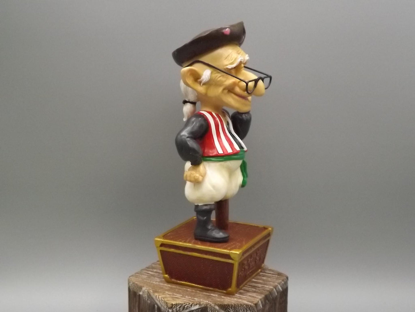 Westland Coots "Booty Pirate" Figurine: Senior Citizen Pirate Costume