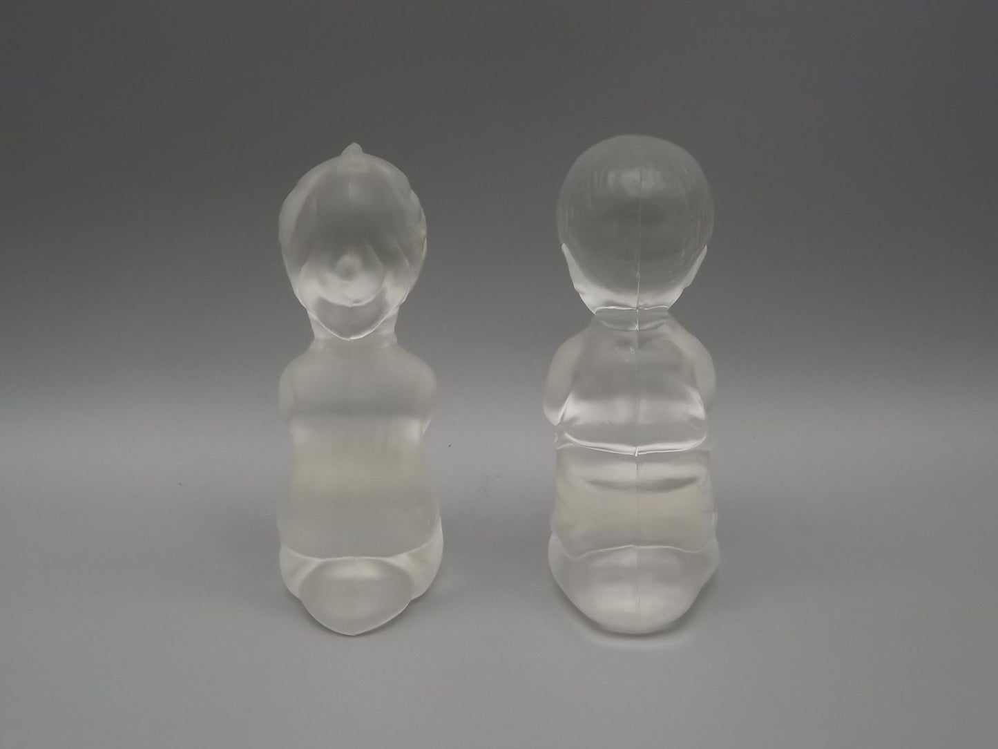 Vintage Fenton Glass Figurines: Praying Boy and Girl
