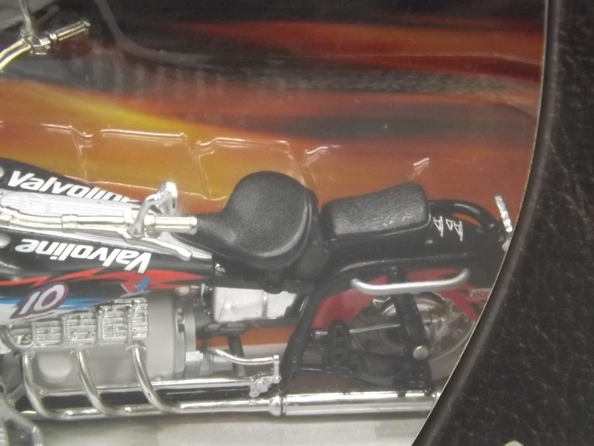 Vintage 2002 Hot Wheels Valvoline Motorcycle - Unopened Box