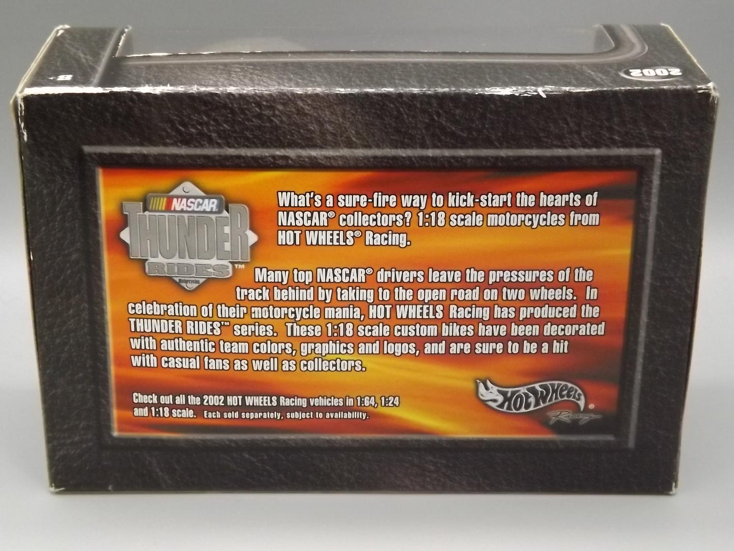 Vintage 2002 Hot Wheels Harrah's Motorcycle - Unopened Box