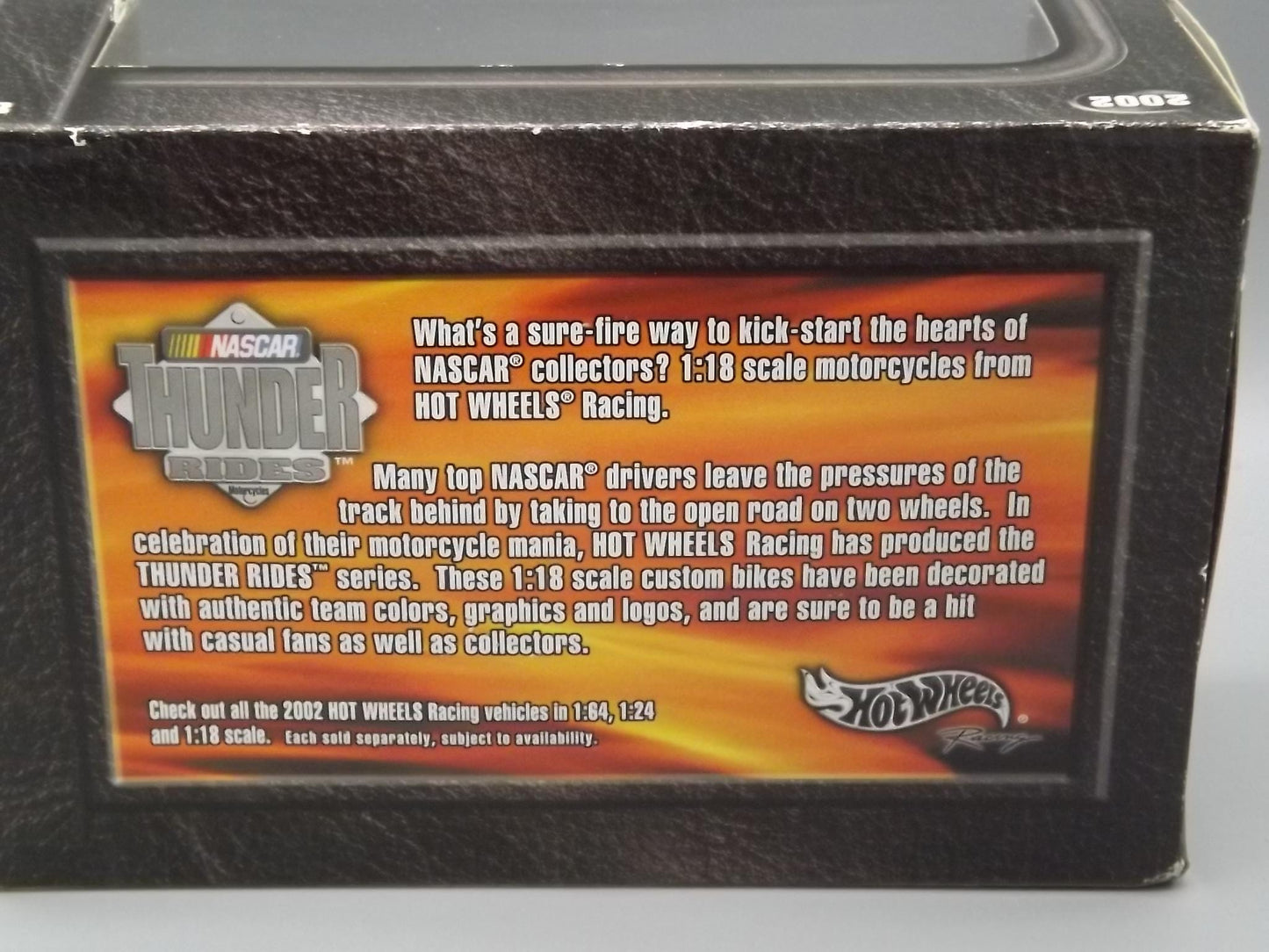 Vintage 2002 Hot Wheels Mobil 1 Motorcycle Model: Unopened Box