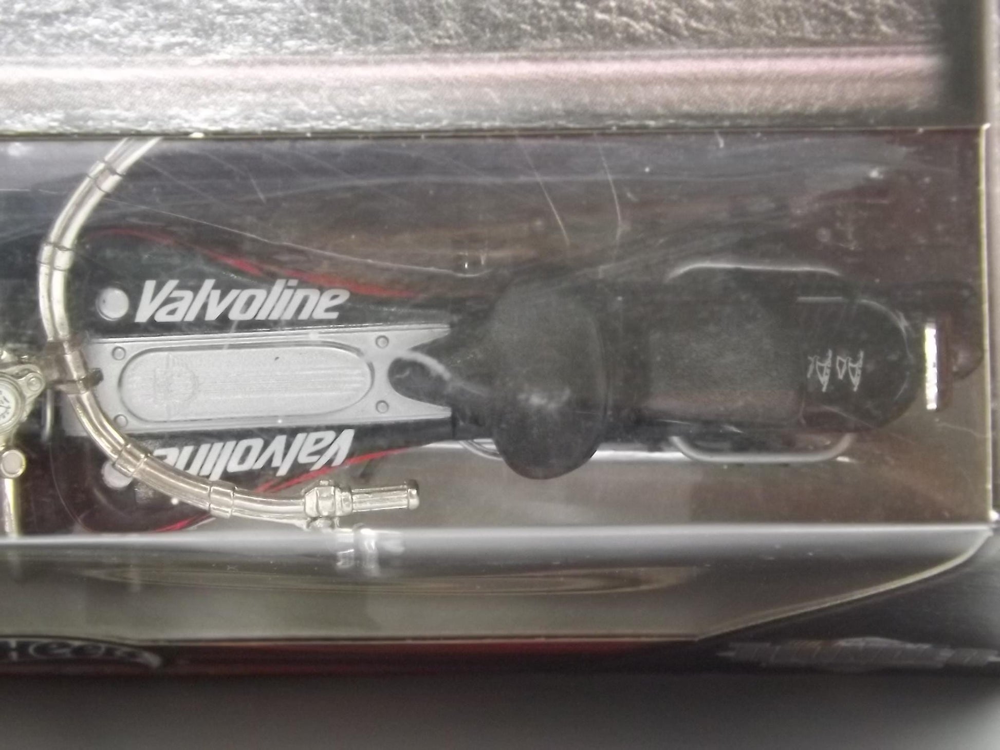 Vintage 2002 Hot Wheels Valvoline Motorcycle - Unopened Box