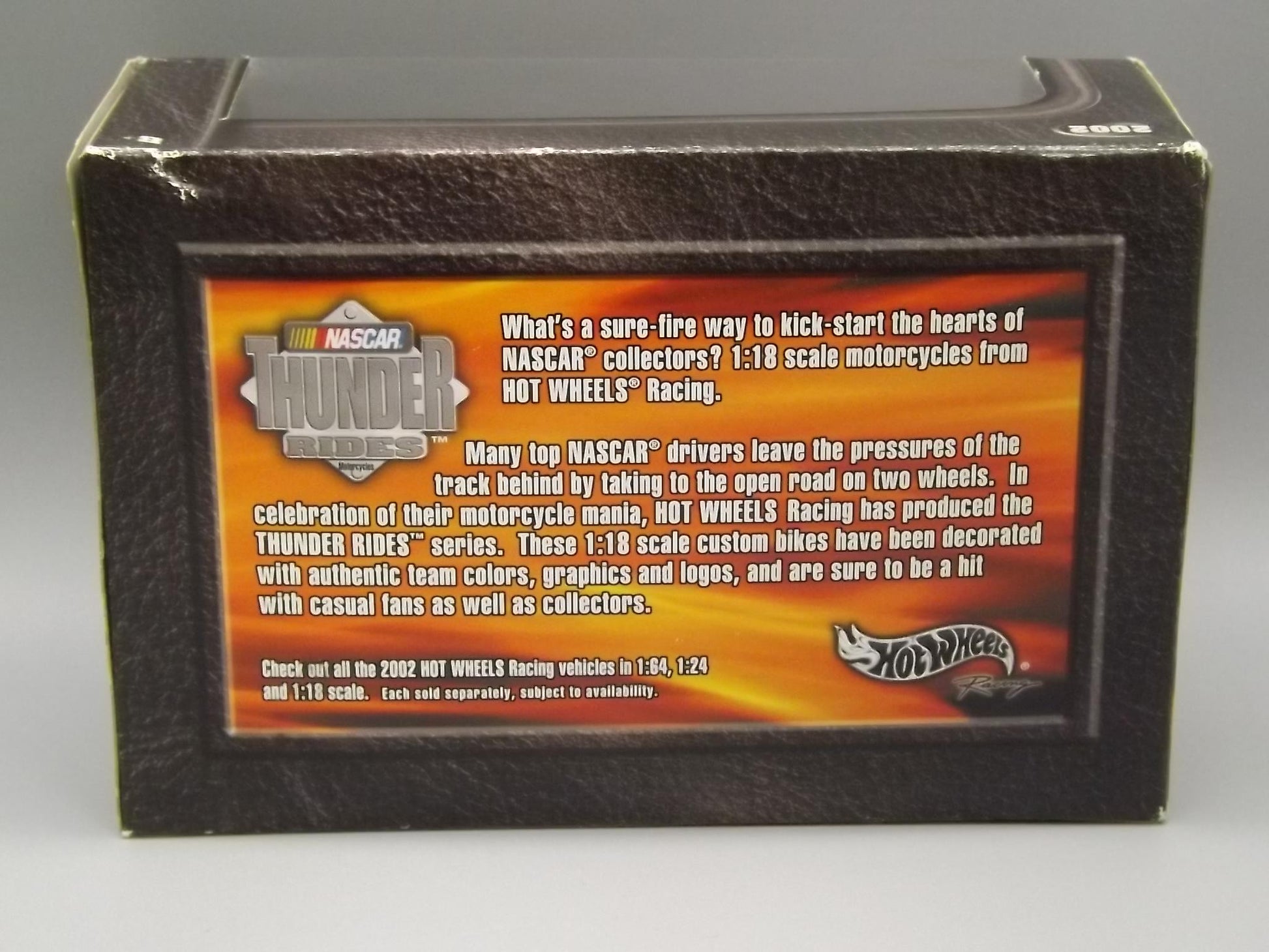 Vintage 2002 Hot Wheels Valvoline Motorcycle - Thunder Rides #10, Unopened Box