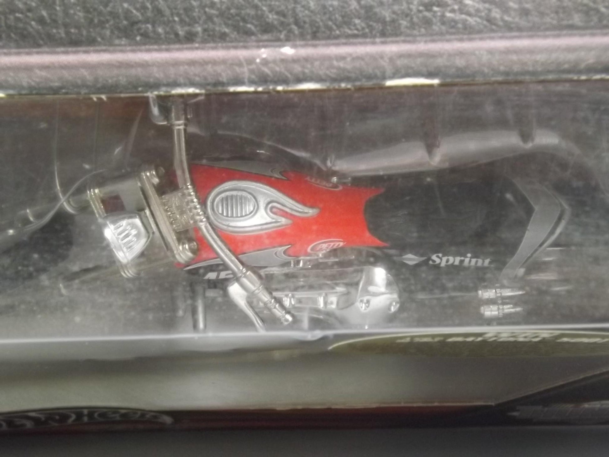 Vintage 2002 Hot Wheels Sprint Thunder Motorcycle - New in Box