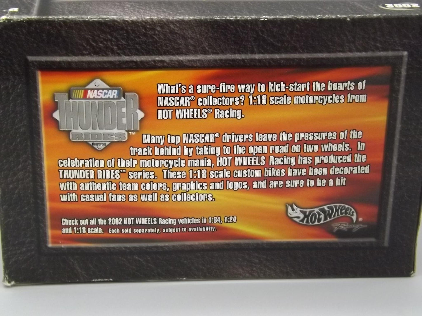 Vintage 2002 Hot Wheels Sprint Thunder Motorcycle - New in Box