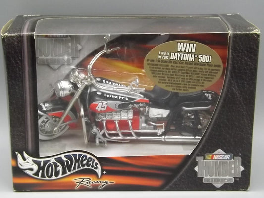 Vintage 2002 Hot Wheels Valvoline Motorcycle - Sprint PCS Thunder Rides - New in Box