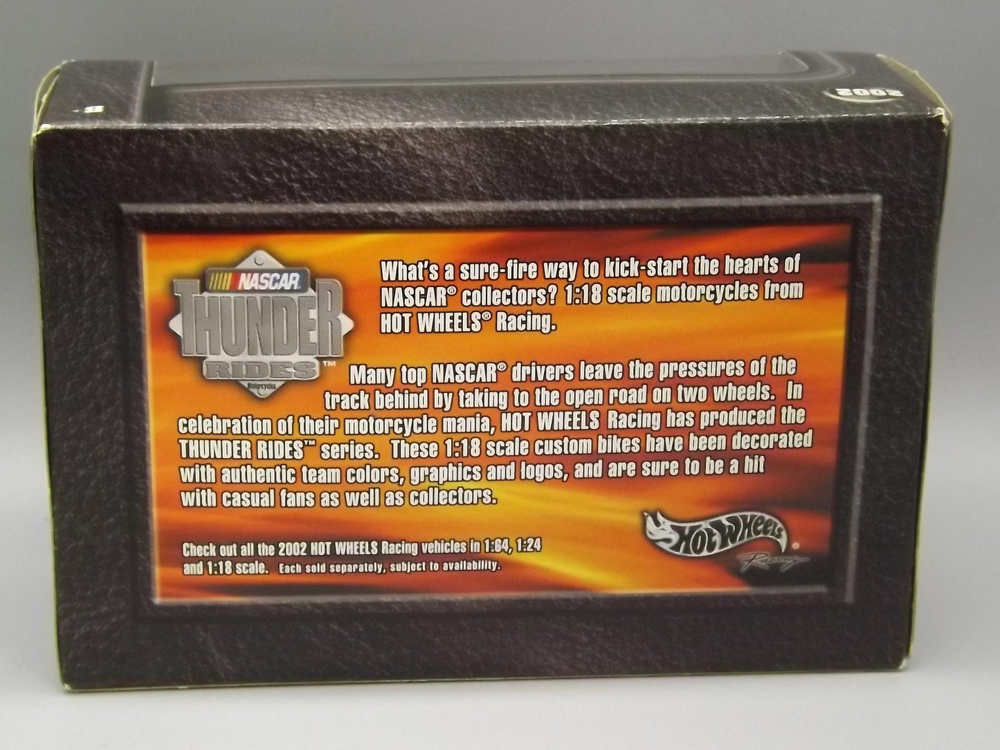 Vintage 2002 Hot Wheels Valvoline Motorcycle - Sprint PCS Thunder Rides - New in Box