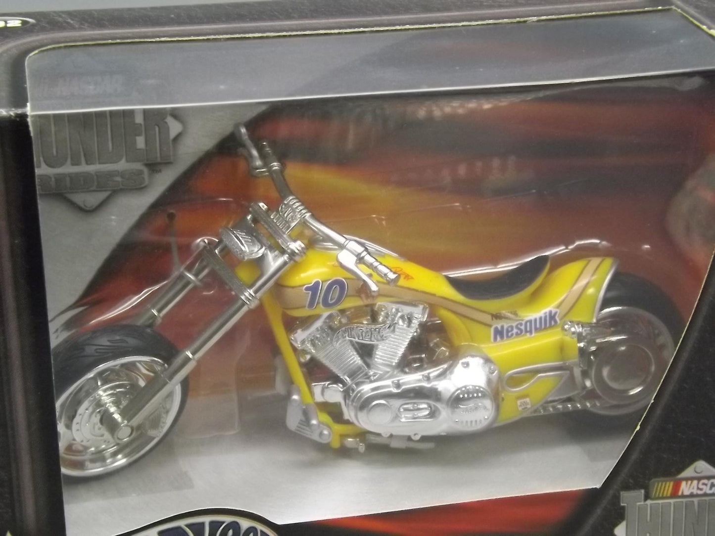 Vintage 2002 Hot Wheels Nesquik Motorcycle - Unopened Box